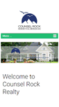 Mobile Screenshot of counselrockrealty.com